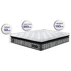 Colchão King Molas Ensacadas Pillow Top 193x203x31 Cama Inbox