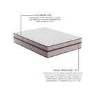 Colchão King Molas Ensacadas Sonhare 193x203x26 Montreal Bege