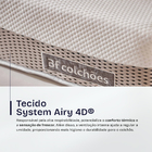 Colchão King Ortopédico a Vácuo Premium Original 193x203cm BF