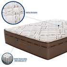 Colchão King Size 193x203x32 Rubi Prorelax Molas Ensacadas Pi