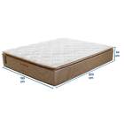 Colchão King Size 193x203x34 Brilhante Prorelax Molas Ensacad