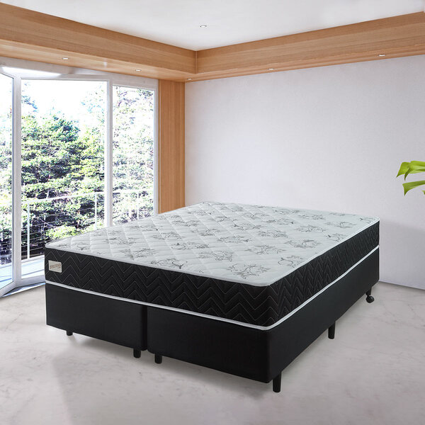 Colchão King Size Abile Flex 193 X 203 X 23 Cm Mola Ensacada