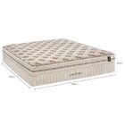 Colchão King Size Mola Ensacada Charlotte 43x193x203cm King K