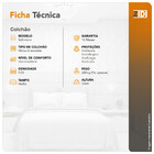 Colchão King Size Molas Ensacadas Suporte P/ 200 Kg Baltimore