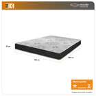 Colchão King Size San Francisco  Espuma D33 193x203x17cm