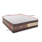 Colchão King Softflex Veneza  Marrom E Branco