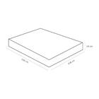 Colchão Light  Queen (158x198x24) - Estrutura , Ortopillow Or