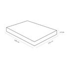Colchão Light D33 Casal (138x188x14) - Espuma D33 Pró Aditiva