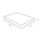 Colchão Light D33 Casal (138x188x17) - Espuma D33 Pró Aditiva