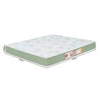 Colchão Liso King Size Castor Espuma D33 Sleep Max 18cm Verde