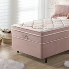 Colchão London Superlastic 88x188 Com Box 41643 Anjos