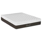 Colchão Magnético Casal Ccm 8 Massageadores Qualité - Branco/