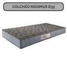Colchão Máximus D33 Solteiro 188 Cm X 78 Cm X 16 Cm Ecosono