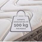 Colchão Máximus Ultra Firme Viúva 188 Cm X 128 Cm X 17 Cm Eco