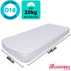 Colchão Mini Cama Infantil Montessoriana Espuma Selada Baixo