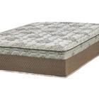 Colchão Molas Ensacadas Casal Suede(1.38x1.88) Tabaco