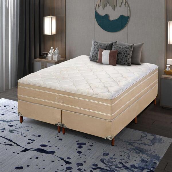 Colchão Molejo Cristal Mola Ensacada 158 X 198 X 36 Polar