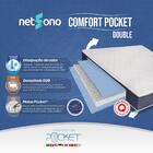 Colchão Netsono Queen Na Caixa Comfort Double Face Pocket 158