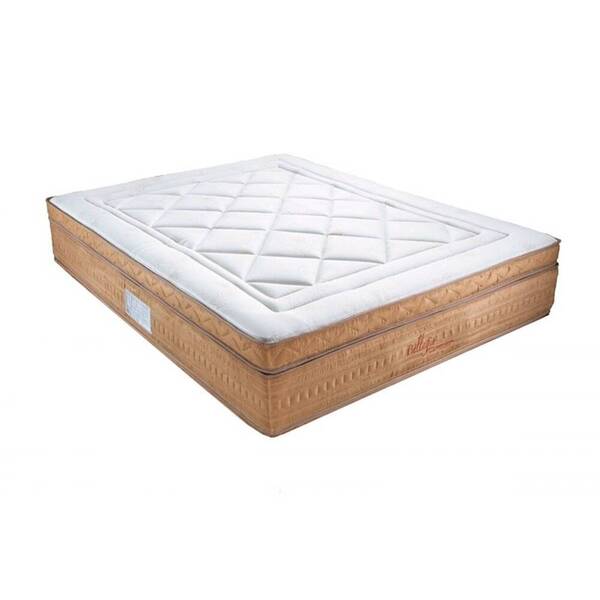 Colchão Orthocrin Molas Pocket Bellagio Avelã Euro Top Pró Sa