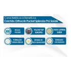 Colchão Orthocrin Molas Pocket Splendor Eurotop Queen - 1,58x
