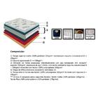 Colchão Orthoflex Molas Ensacadas Torino Ibrido 188x128x32 Cm