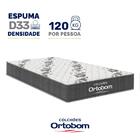 Colchão Ortobom Espuma D33 Oneface Airtech 100 Solteiro 78 cm