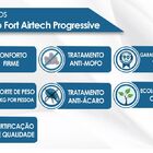 Colchão Ortobom Molas Nanolastic Fort Airtech Progressive Sup