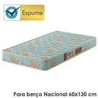 Colchão para Berço Padrão Nacional D18 Verde - Antiácaro, Ant
