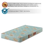 Colchão para Berço Padrão Nacional D18 Verde - Antiácaro, Ant