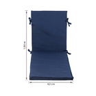 Colchão para Espreguiçadeira 190x62cm Azul Marinho Próxima Têxtil