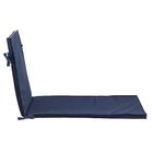 Colchão para Espreguiçadeira 190x62cm Azul Marinho Próxima Têxtil