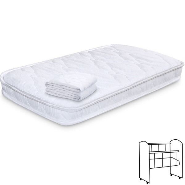 Colchão Para Mini Berço Chiqueirinho Infantil Bebê Antialérgi