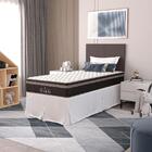 Colchão Paris Solteiro Molas Ensacadas Pocket Marrom