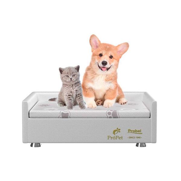 Colchão Pet Cachorro / Gato Médio  Própet Box Luxo  Branco (7
