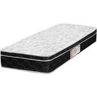 Colchão Prata Floral 88x188x22 - Castor - Branco