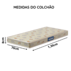 Colchão Probel Para Berço Baby Guarda Costas Infantil D18 130