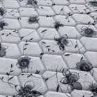 Colchão Queen 19cm X 138cm Biello Herval Branco / Preto