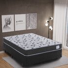 Colchão Queen 19cm X 138cm Biello Herval Branco / Preto