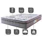 Colchão Queen  158x198x28 One Face Espuma D45 Cinza