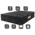 Colchão Queen  Black 158x198x32 Double Face Espuma D33 Preto