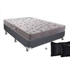 Colchão Queen  D45 Ult Black 158x198x20 Cinza