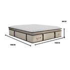 Colchão Queen  Mola Lazzari 40x198x158cm Bege