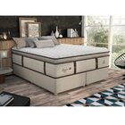Colchão Queen  Mola Lazzari 40x198x158cm Bege