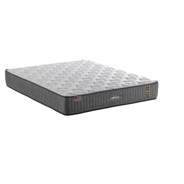 Colchão Queen  Mola Superlastic Embrace 30x158x198cm Cinza/br