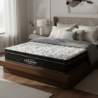 Colchão Queen Airtech D45 Ortopillow (28x158x198) Preto E Bra