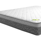 Colchão Queen Aspen Molas Ensacadas 158x198x26 Cm Cinza/branc