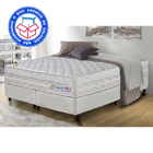 Colchão Queen Com Molas Ensacadas Cama Inbox Wonderful Branco