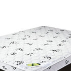 Colchão Queen D 50 24x 198x 158cm Luckspuma Branco/preto