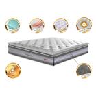 Colchão Queen De Molas Ensacadas D33 Com Pillow Top Cama Inbo