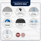 Colchão Queen De Molas Flexive (30x158x198) Cinza